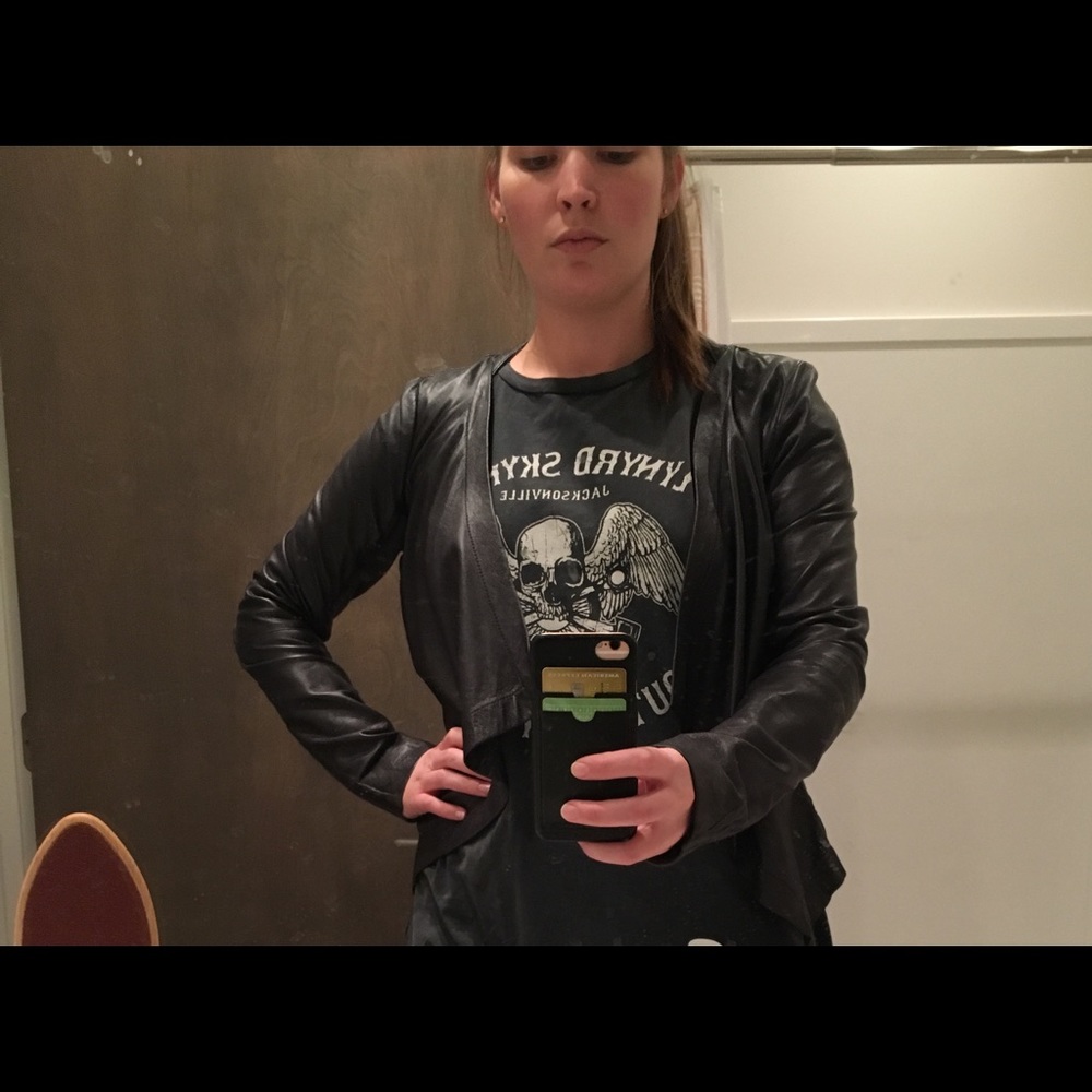 Trouve leather jacket